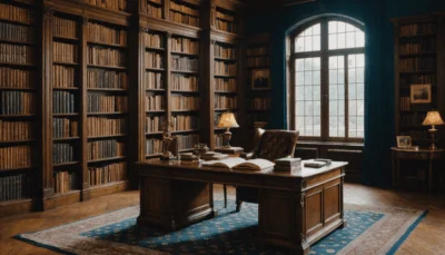 La technique secrète des antiquaires pour créer une bibliothèque à l’anglaise intemporelle et luxueuse
